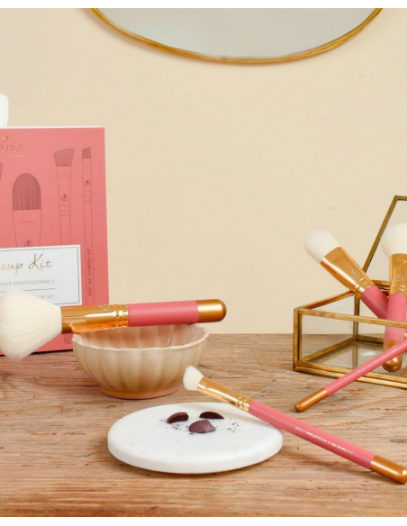 Set de brochas profesionales colección Terracota Bachca