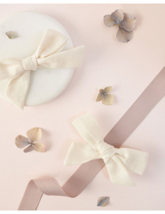 Lazo de tela con pinza... 2