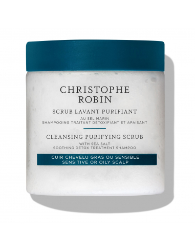 Scrub Lavante Purificante a la Sal Marina TRAVEL 75ml Christophe Robin