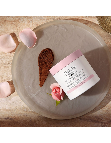 Pasta Lavante y Voluminizante con Arcilla Pura de Rassoul y Extractos 250mlde Rosa Christophe Robin